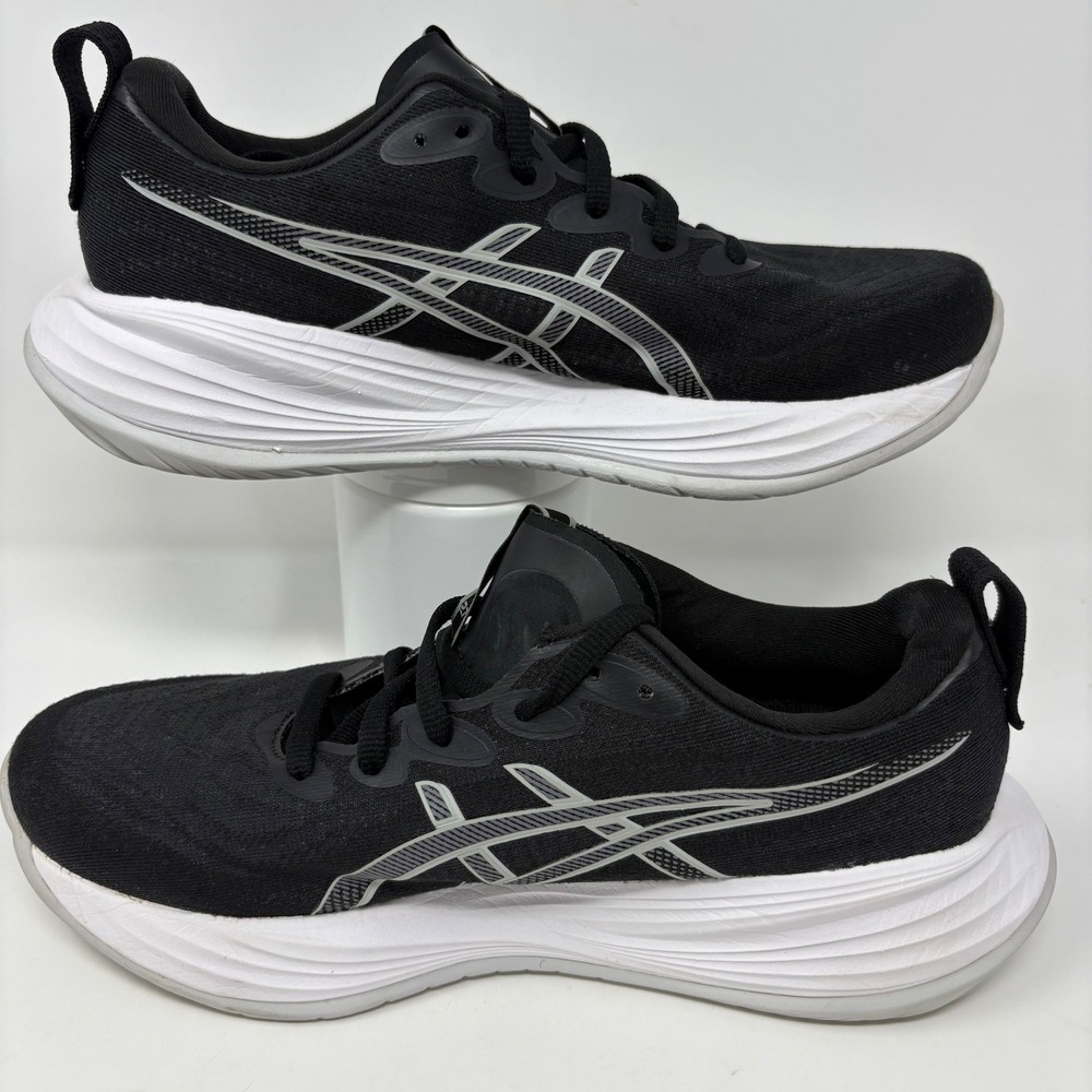 ASICS Gel-Cumulus 27 Women's Size 9 Black White Running Shoes (1012B772) - Picture 3 of 8